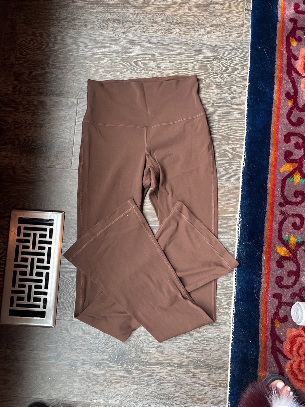 lululemon athletica Brown Boot-Cut Flare Leggings